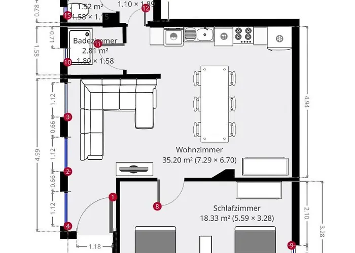 公寓 Traumhaftes Zentrales Zum Entspannen *