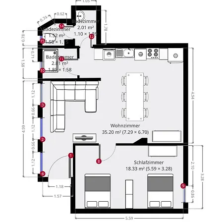 Apartament Traumhaftes Zentrales Zum Entspannen *